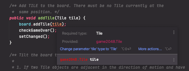 IntelliJ error